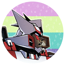 Drift in front of the Fae/Faer pride flag